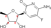 5'-deoxy-5-fluorocytidine
