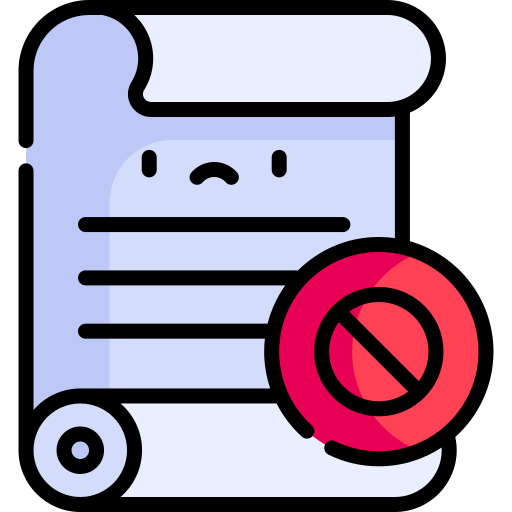 Cancellation Policy Icon