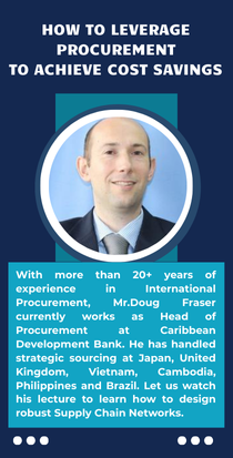 HOW TO LEVERAGE
PROCUREMENT
TO ACHIEVE COST SAVINGS